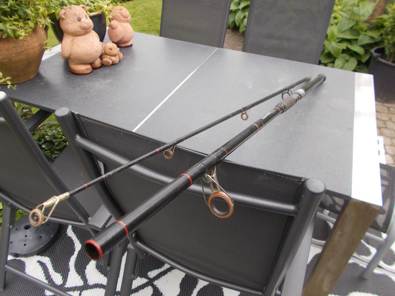 Tweedelige boothengel 270 cm, w.g. 250 gram