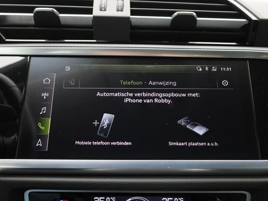 Audi Q3 sportback 35 tfsi pro line business | black pack | automaat | apple