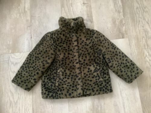 Teddy Winterjas meisjes - maat 98/104