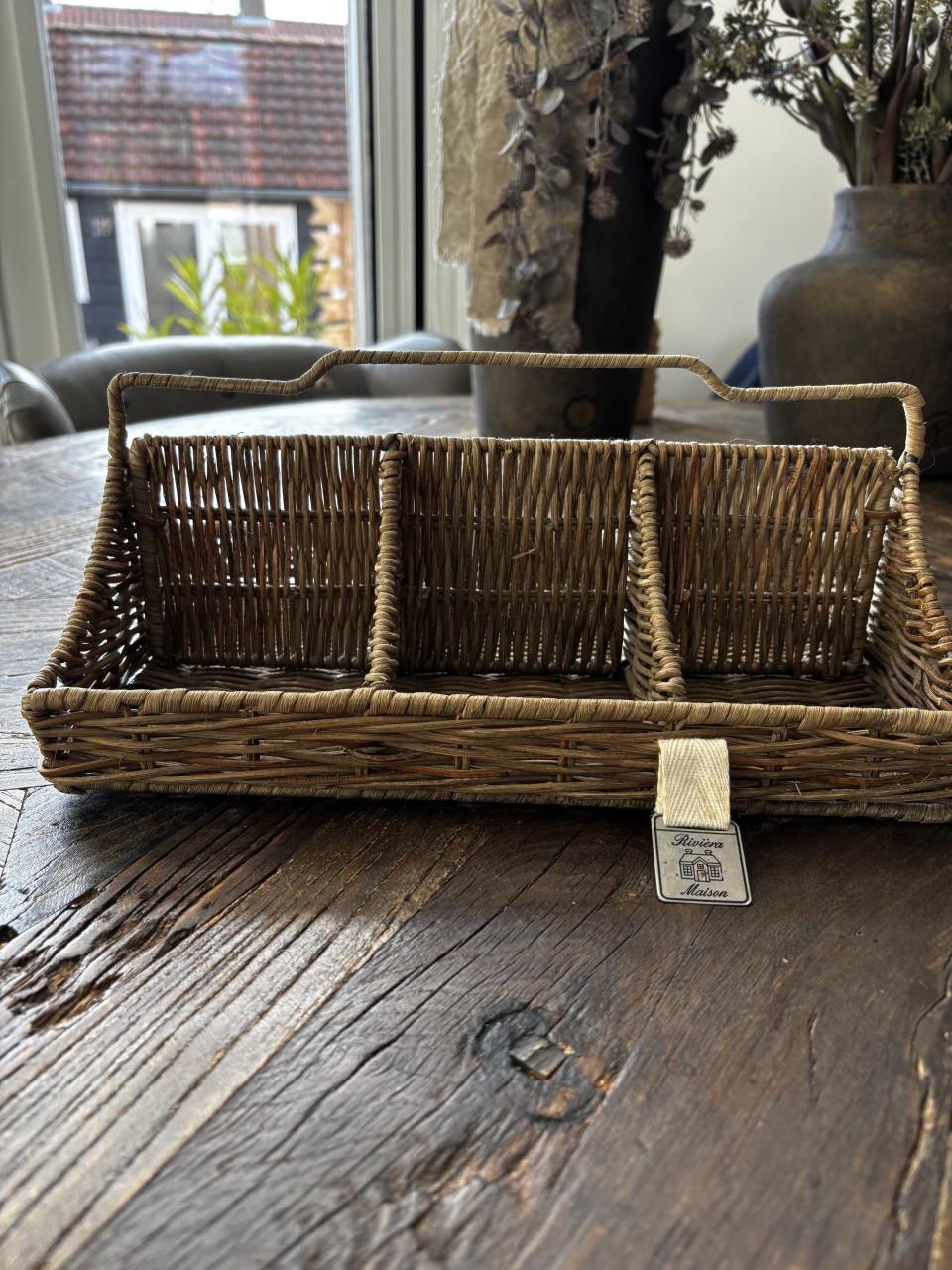 Rivièra Maison rattan rotan rustig mand