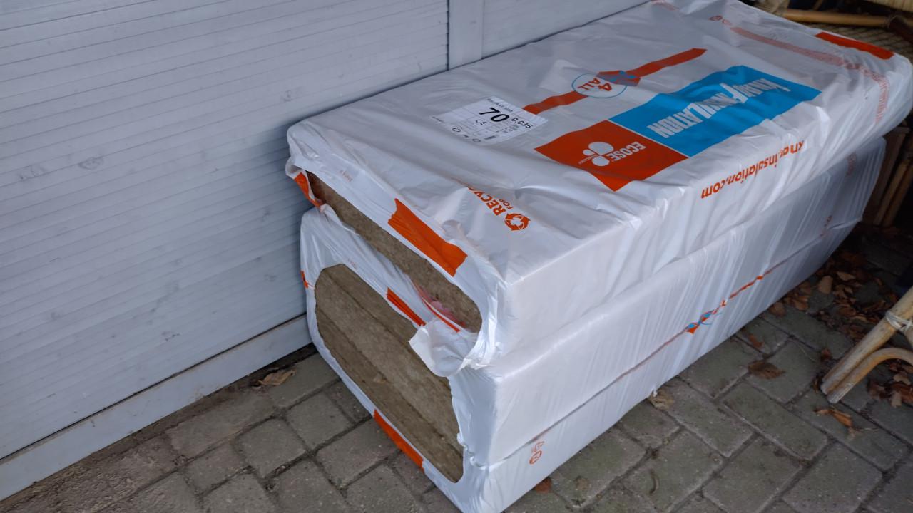 Steenwol isolatie platen