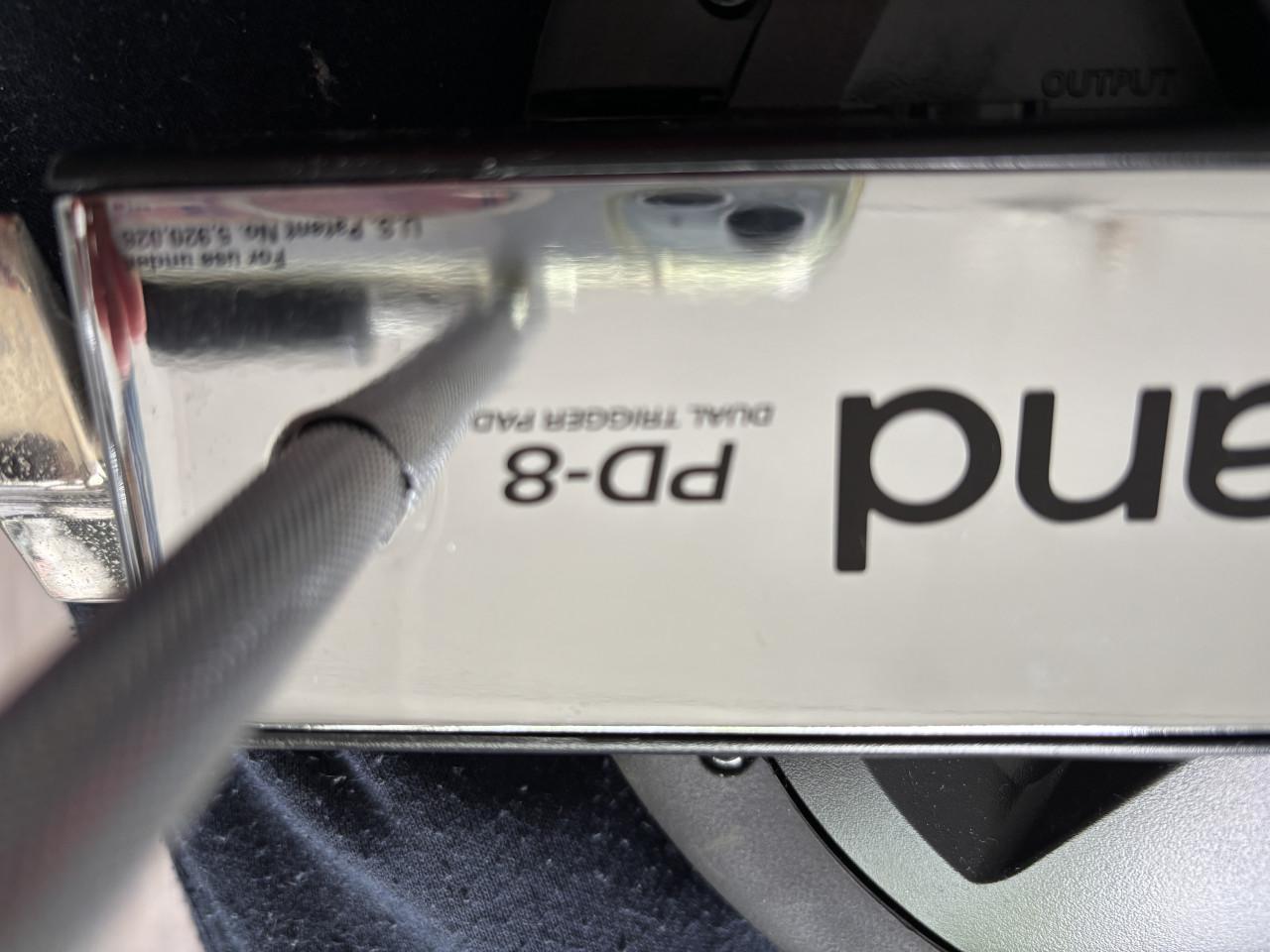 2 Roland PD-8 V-Drum Stereo Rubber Pads