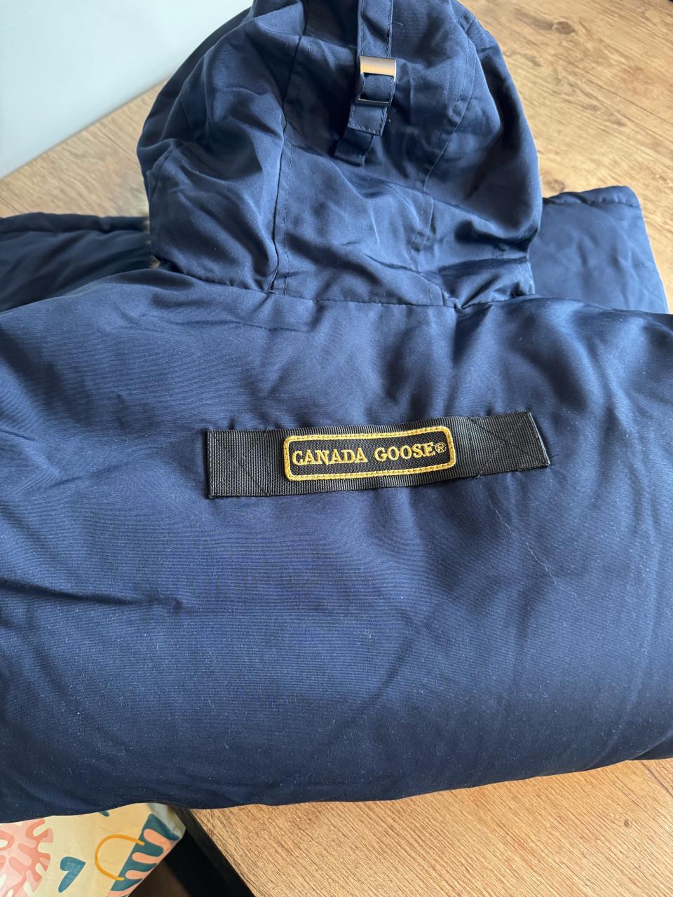Winterjas jongens maat m Canada goose blauw