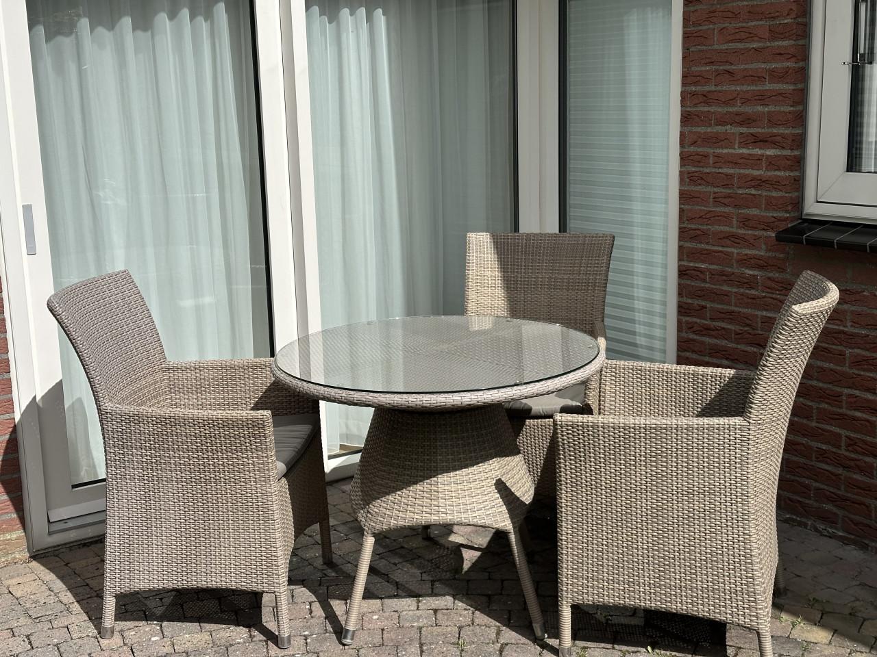 Tuin set, tafel en stoelen