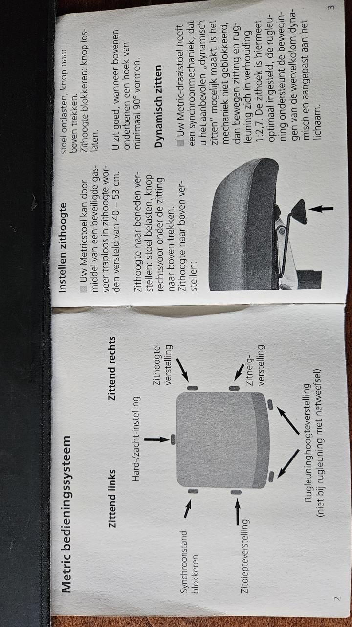 Bureaustoel Klöber Metric