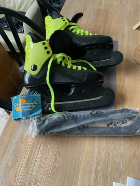 Nieuwe Pro Arco hockey schaatsen met 2 sets nieuwe beschermers
