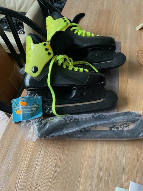 Nieuwe Pro Arco hockey schaatsen met 2 sets nieuwe beschermers