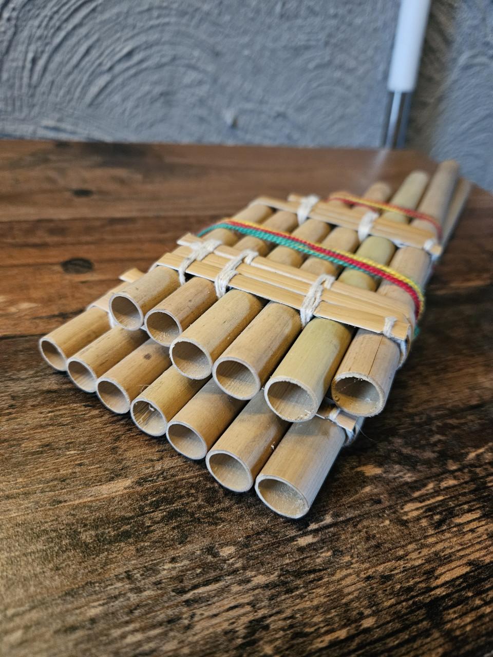 Mooi Bamboe Panfluit - Handgemaakt Muziekinstrument