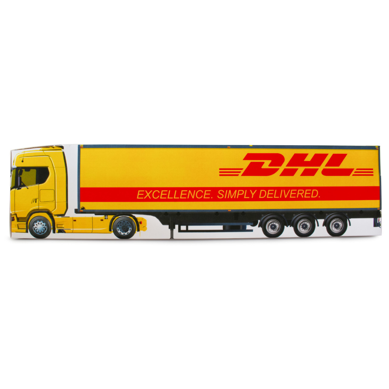 Vrachtwagen Scania cadeau voor de chauffeur en zoon