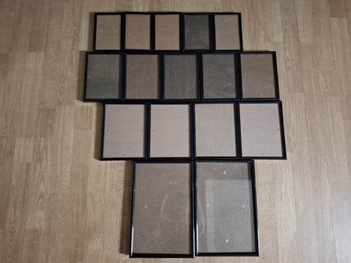 Fotolijsten zwart