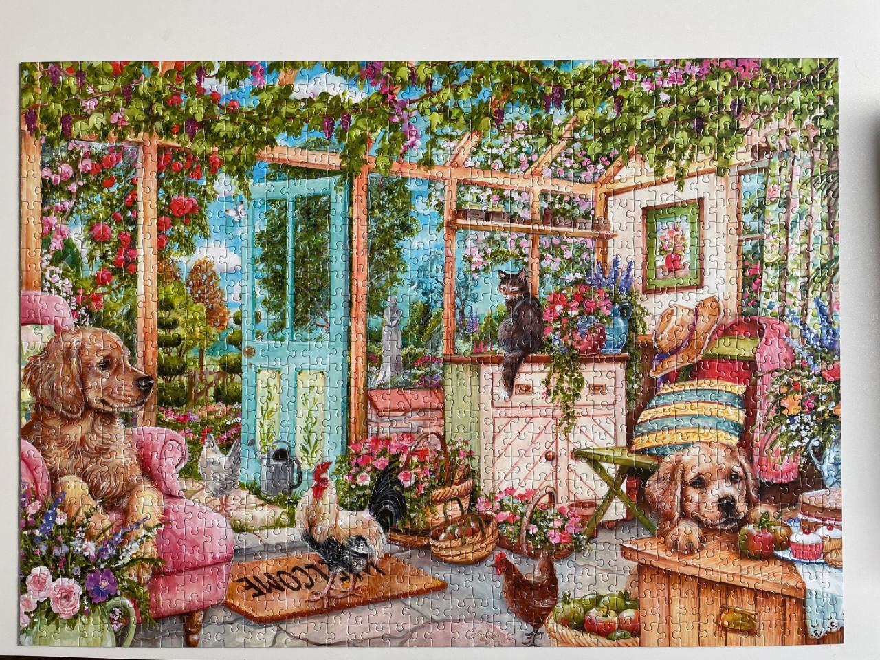 Puzzel Falcon: Country conservatory 11314