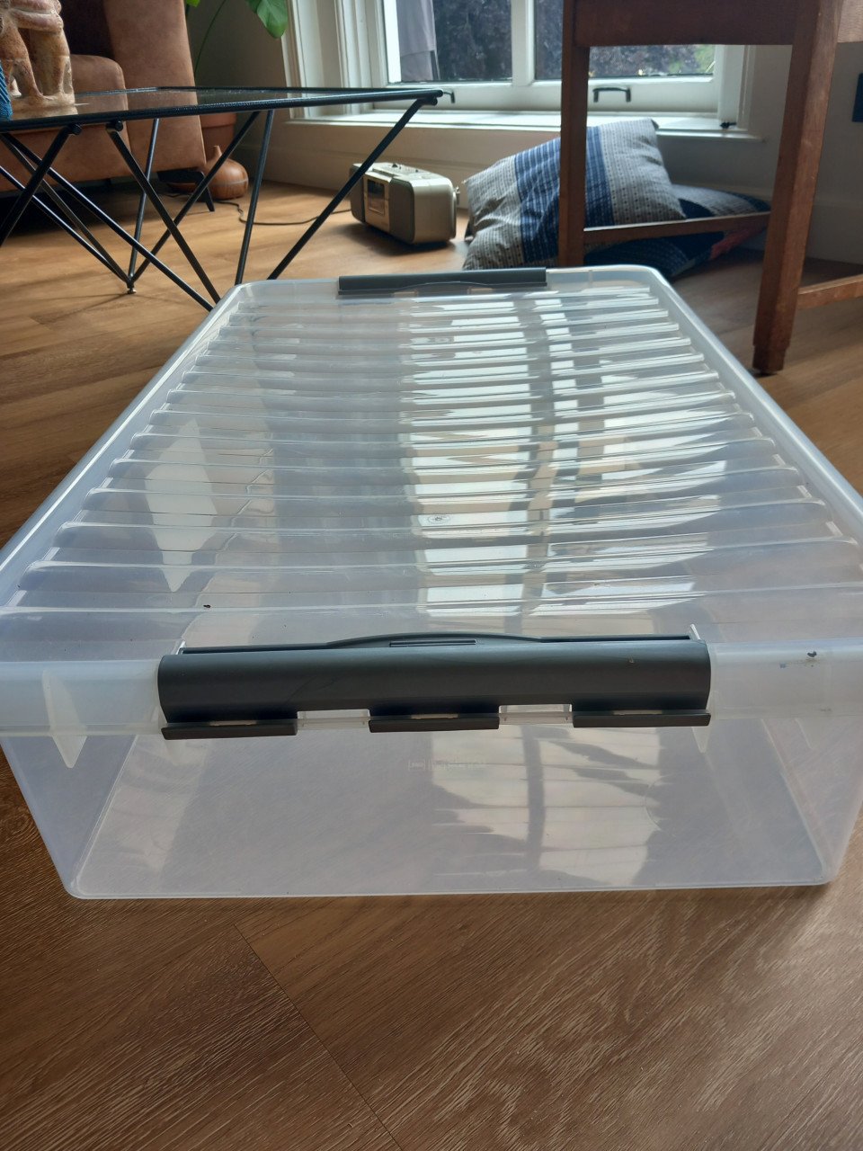 3 grote opbergbakken