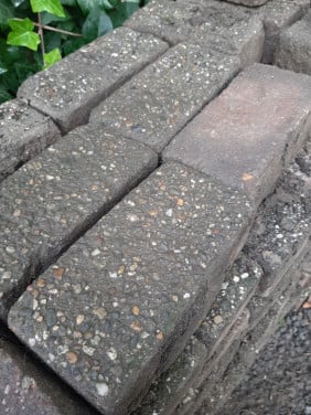 Gratis klinkers +/- 10 m2