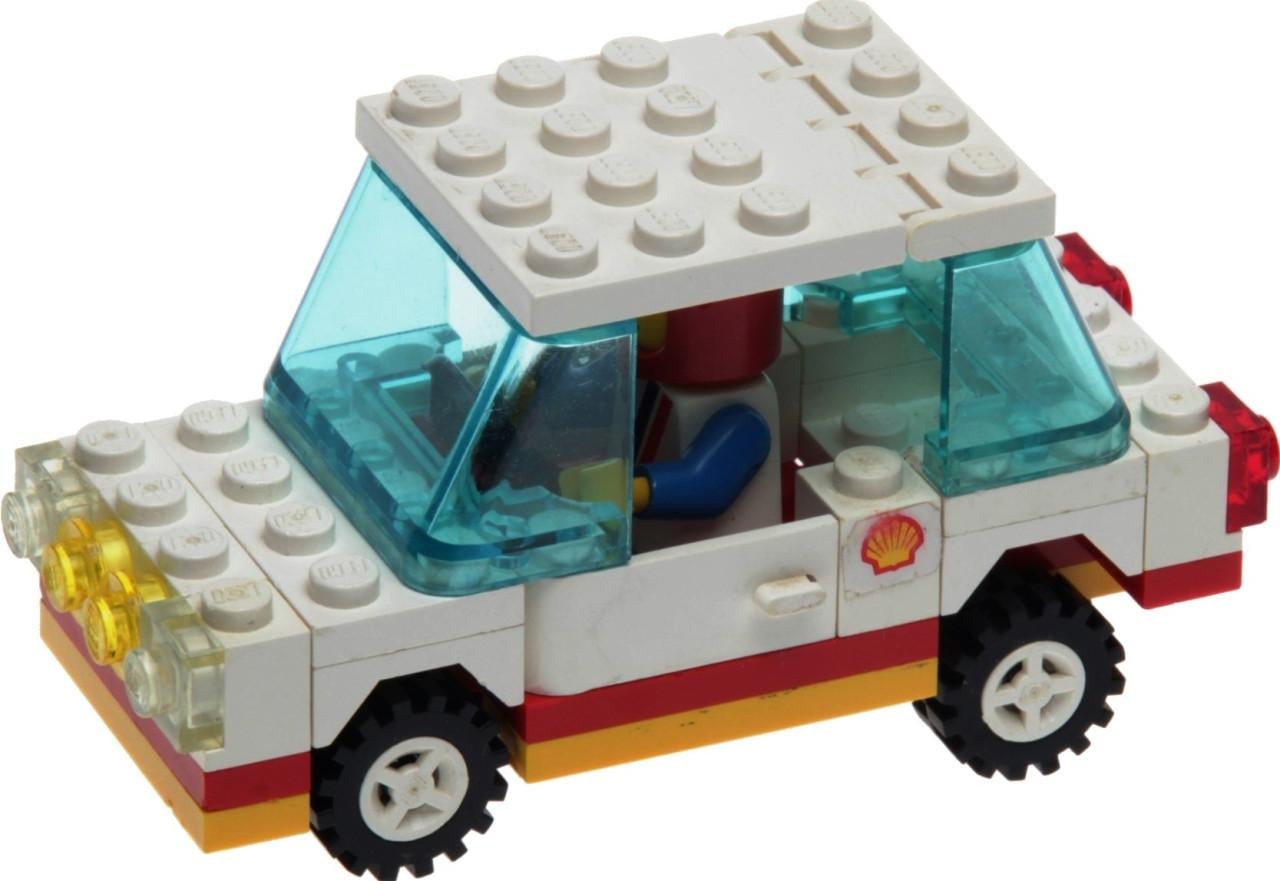 Lego 6634 Shell auto & 6628 Shell hijstruck