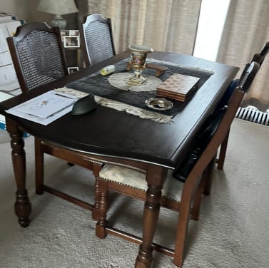 Mooie eetkamer set