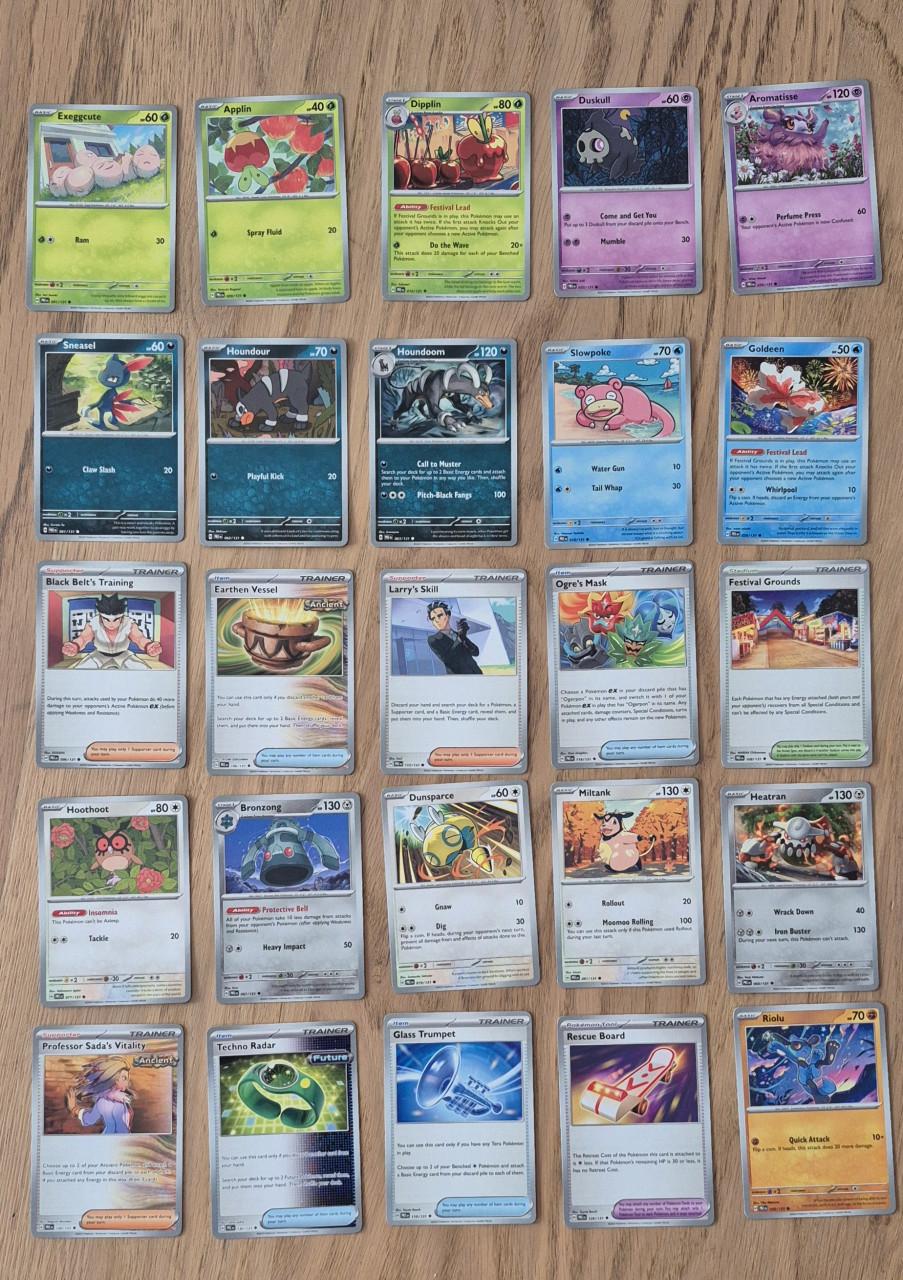Pokemon kaarten 25 stuks