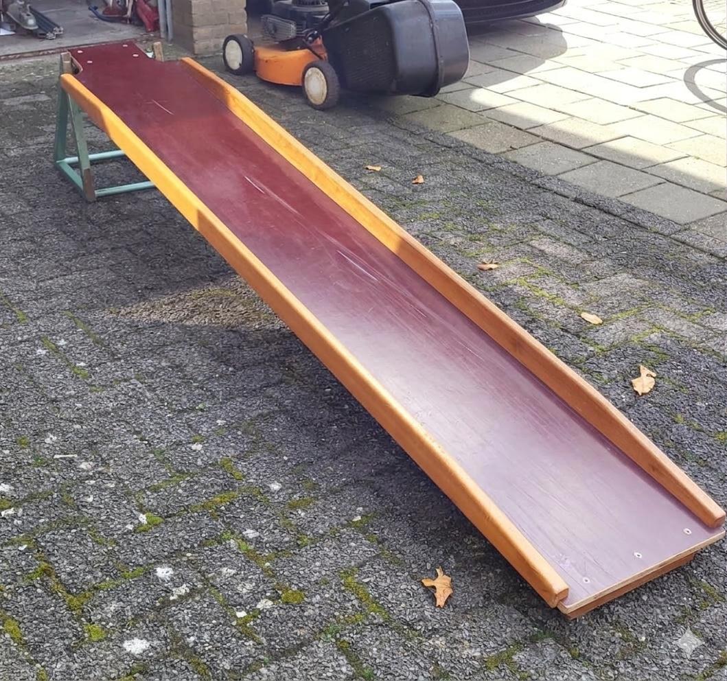 Houten glijplank