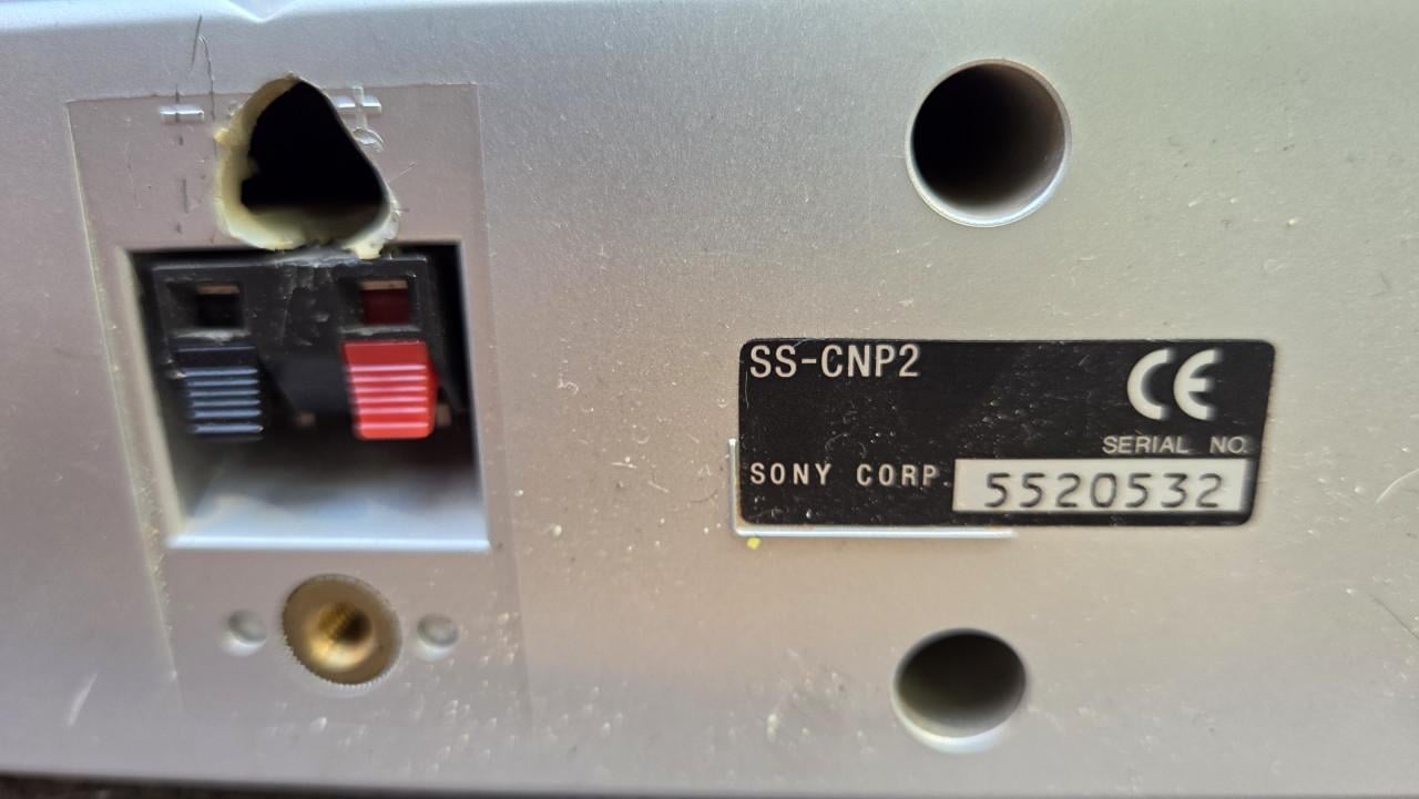 Sony SS-MSP2 en SS-CNP2 Speakerset - 10 stuks