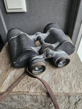 Antieke Carl Zeiss Jena 10x 50 Dekarem verrekijker DDR