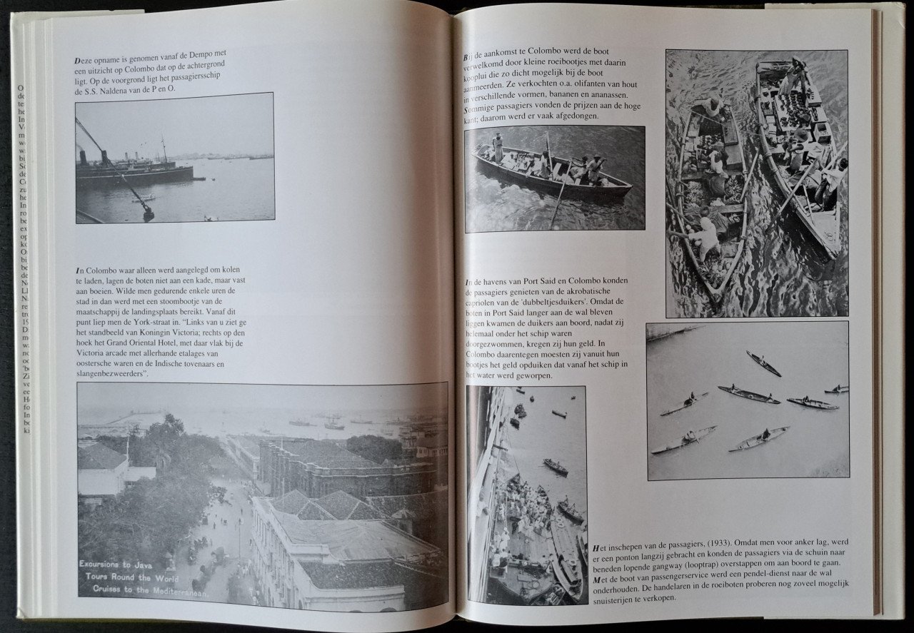 INDIE BOOTREIS - Herinneringen 1920-1940 - Hans Boomsma en JB Mangé - 1991