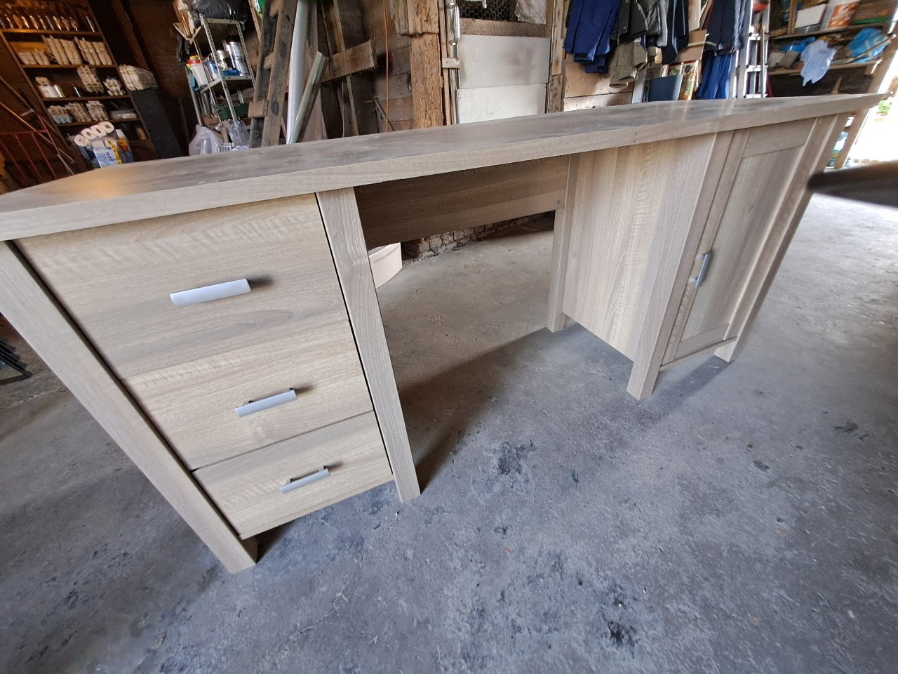 Bureau 1.60x60 kleur beuken