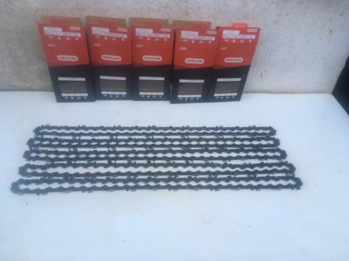 5X zaagketting voor kettingzaag dolmar, husqvarna etc gloednieuw