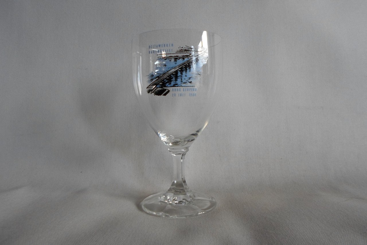 Glas Deltawerken Haringvliet 1964