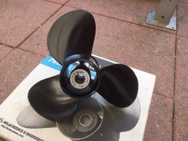 Propeller voor buitenboordmotor