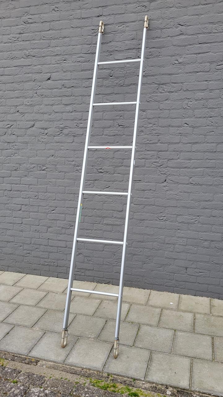 Aluminium rechte ladder 2,80 meter