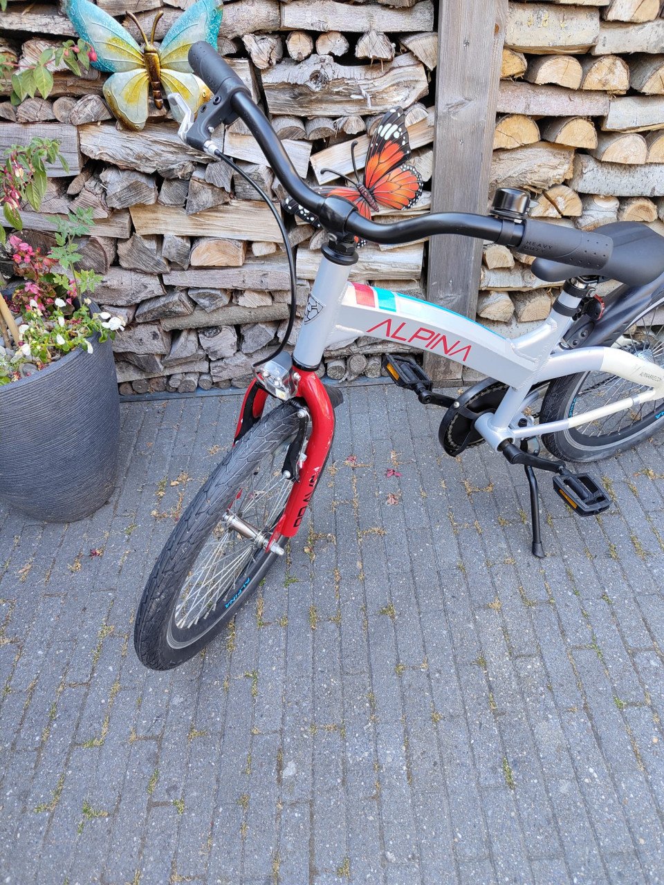 Alpina Brave 20 inch fiets nieuwe Schwalbe banden