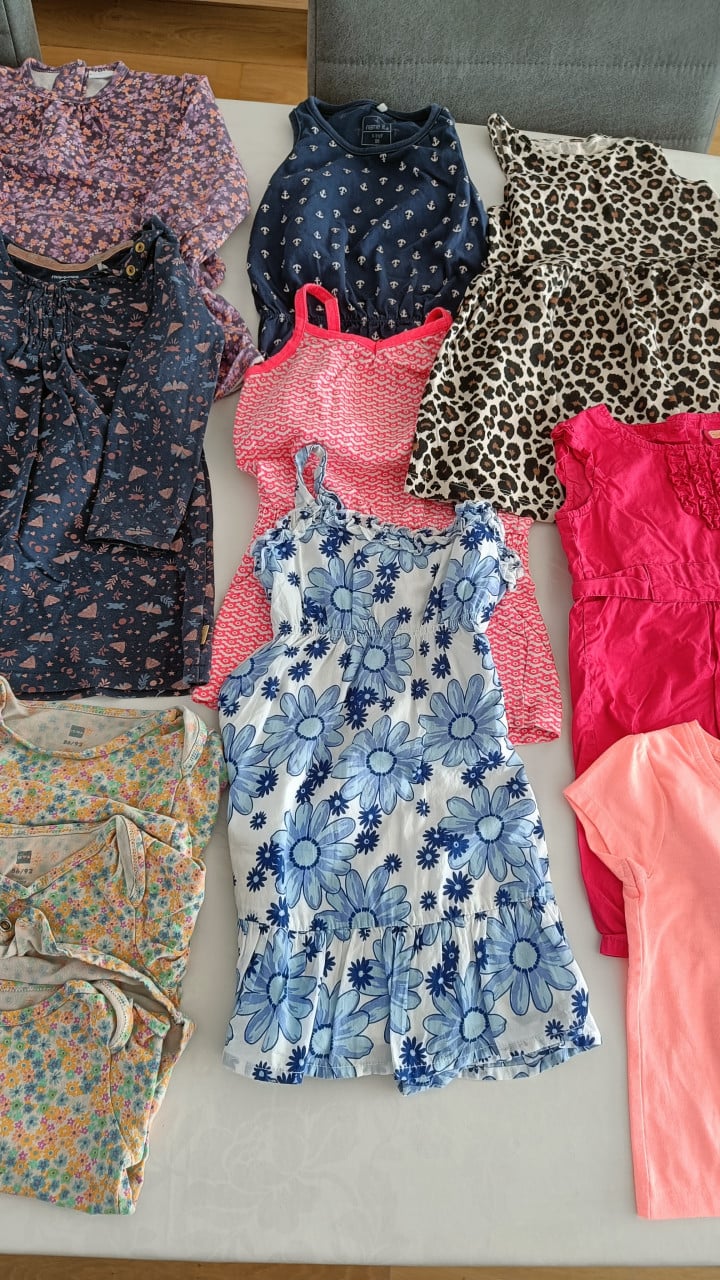 42 delig meisjespakket maat  86-93