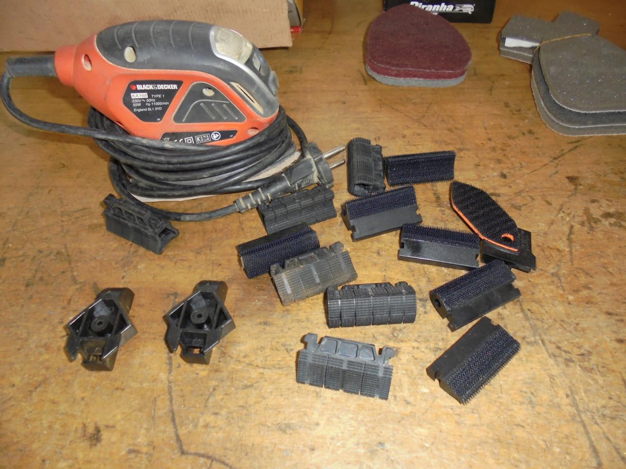 Blac&Decker Mouse met hulpstukken en schuurpapier