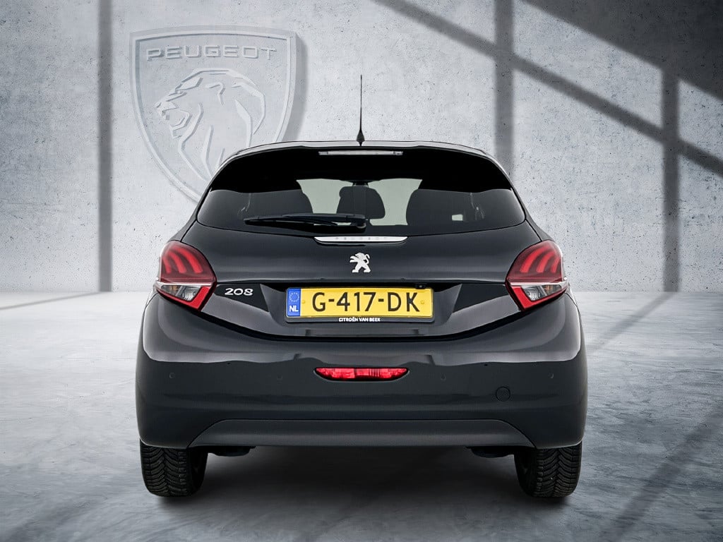 Peugeot 208 110pk automaat allure | rijklaar | panoramadak | navi | achteru
