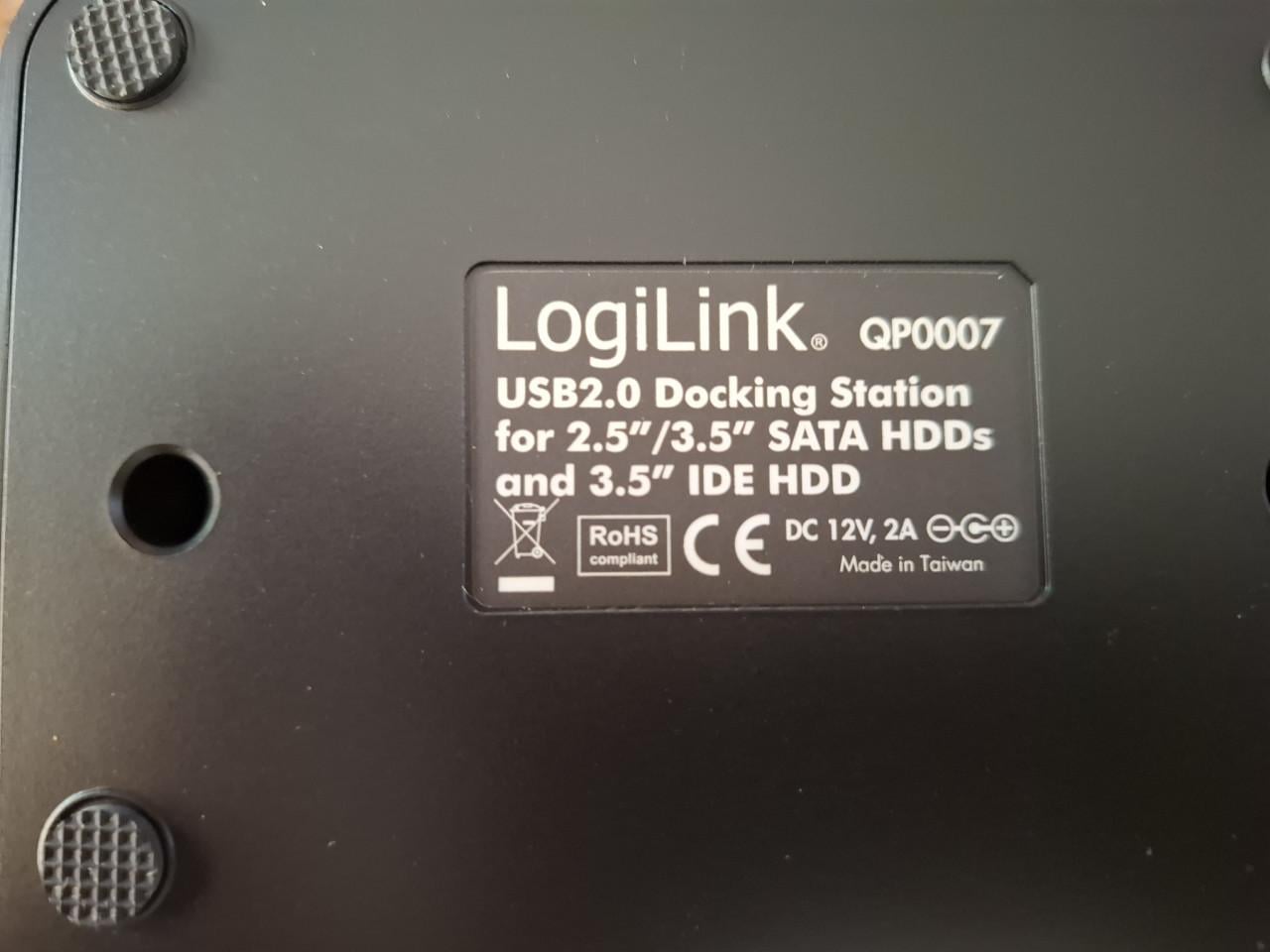 LogiLink QP0007 USB 2.0 Docking Station,