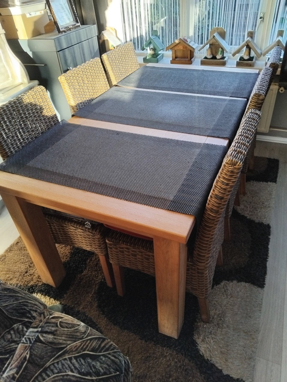 Mooie 6 Persoons Eet Kamer Tafel