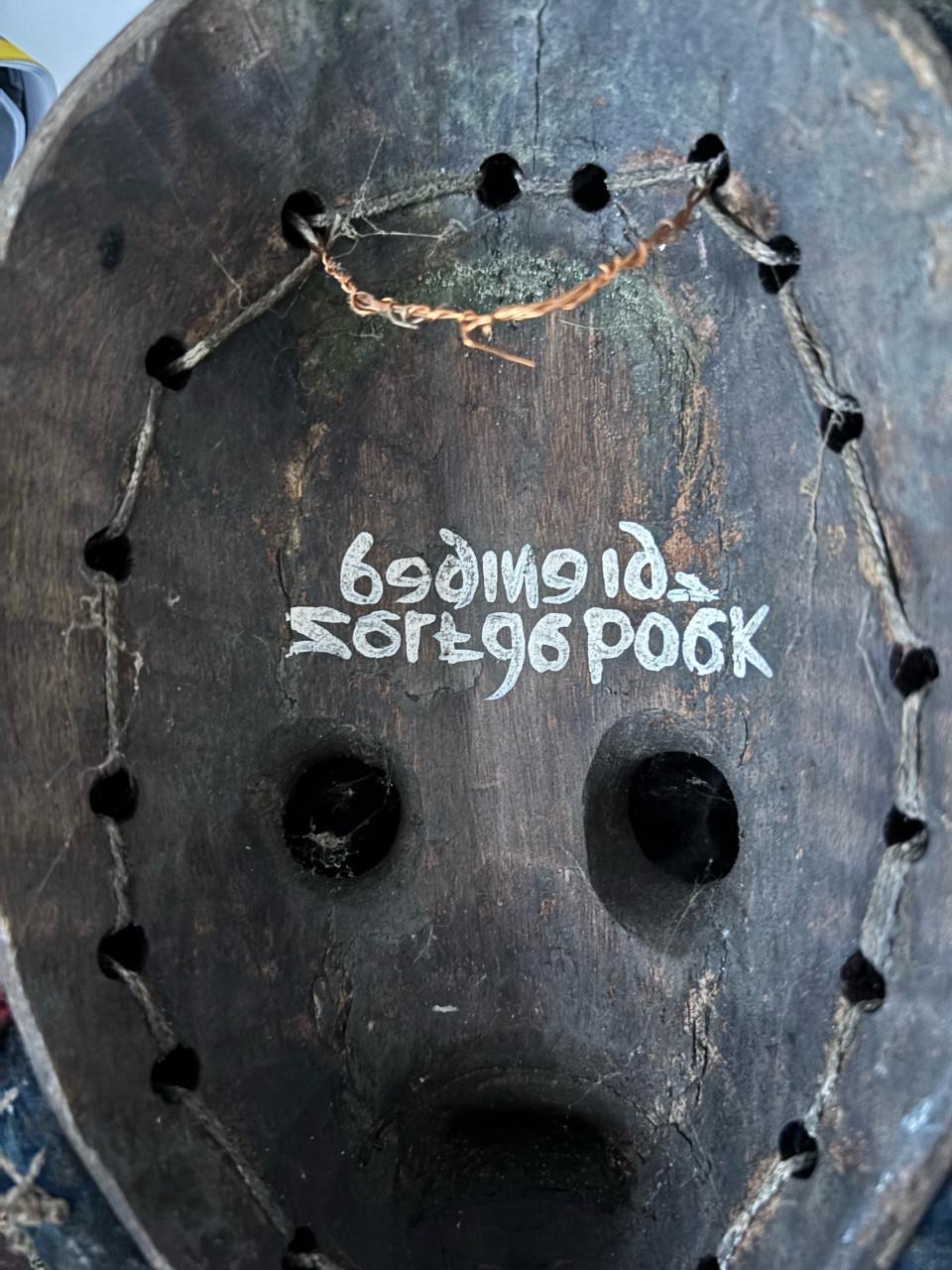 Orgineel Afrikaans Dan masker