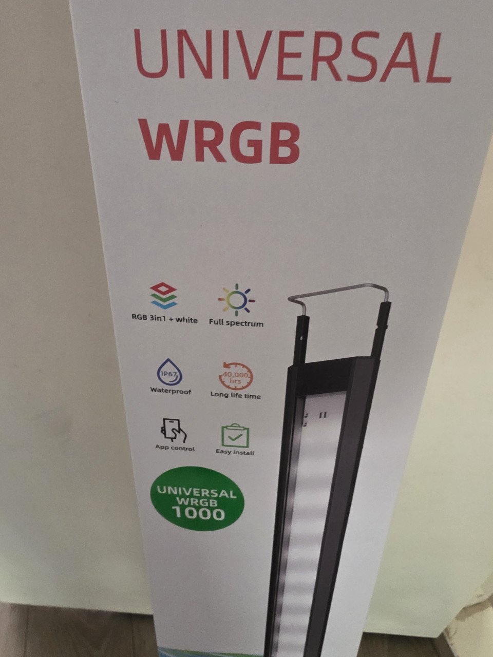 Chihiros Universal WRGB 1000 Aquarium LED verlichting