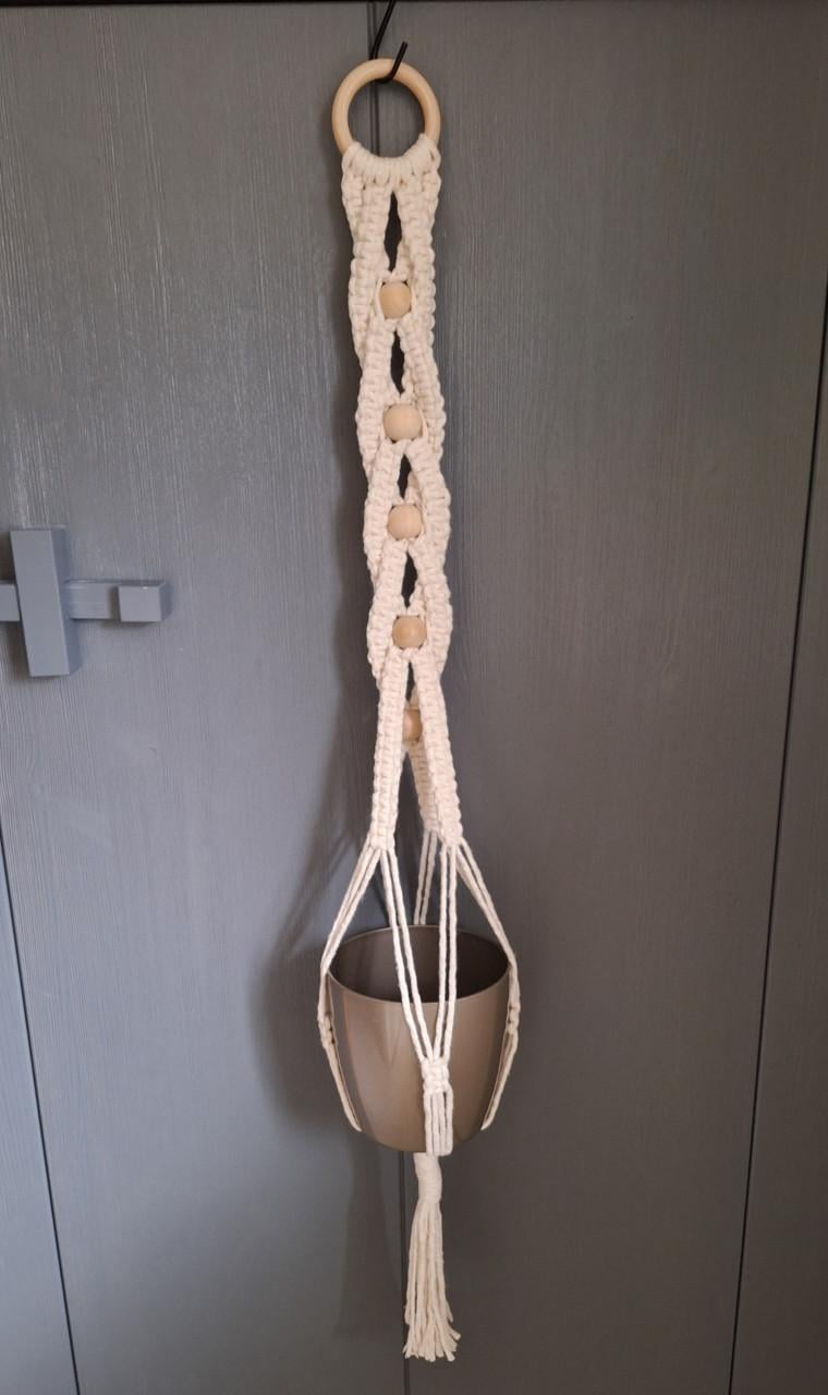 Macrame plantenhangers