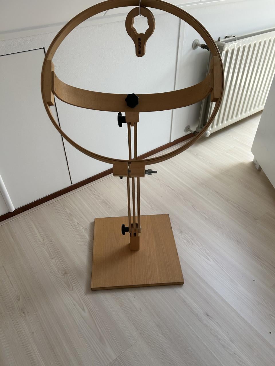Quiltring op standaard.