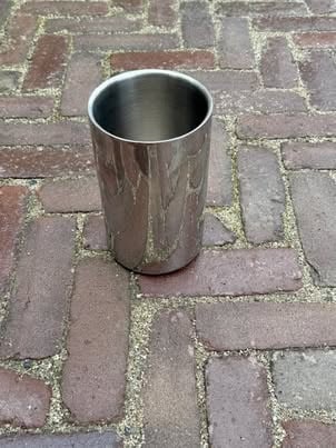 Nieuwe wijnkoeler rvs voor 10,=
