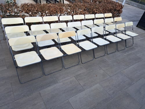 Partij klapstoelen