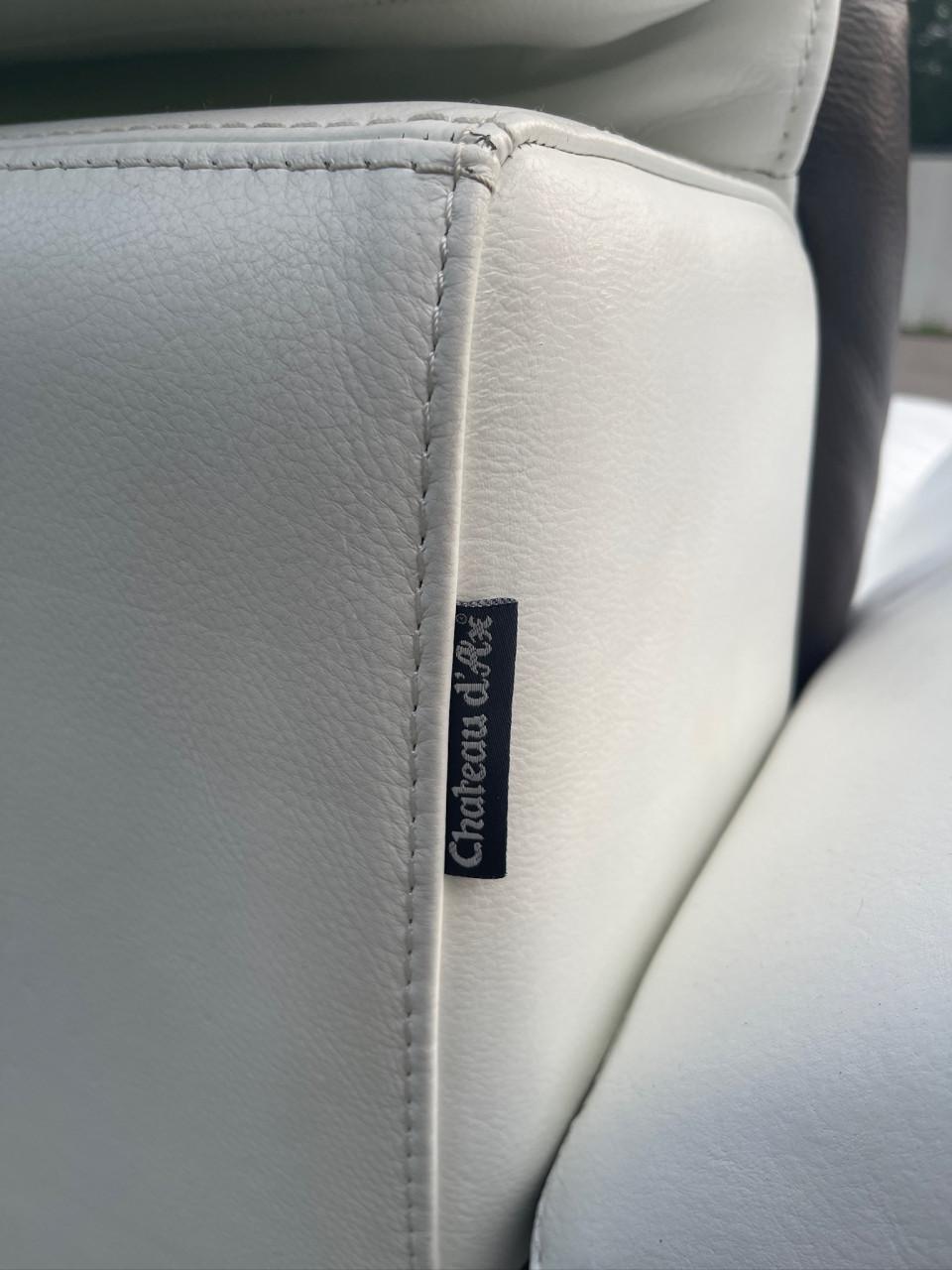 GRATIS LEVERING HEEL NL Chateau d'Ax Echt Leer Hoekbank