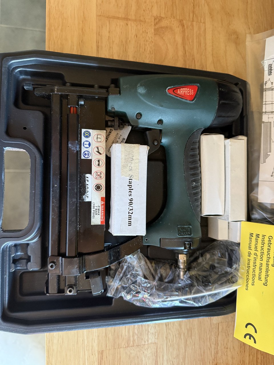 Airpress tacker set