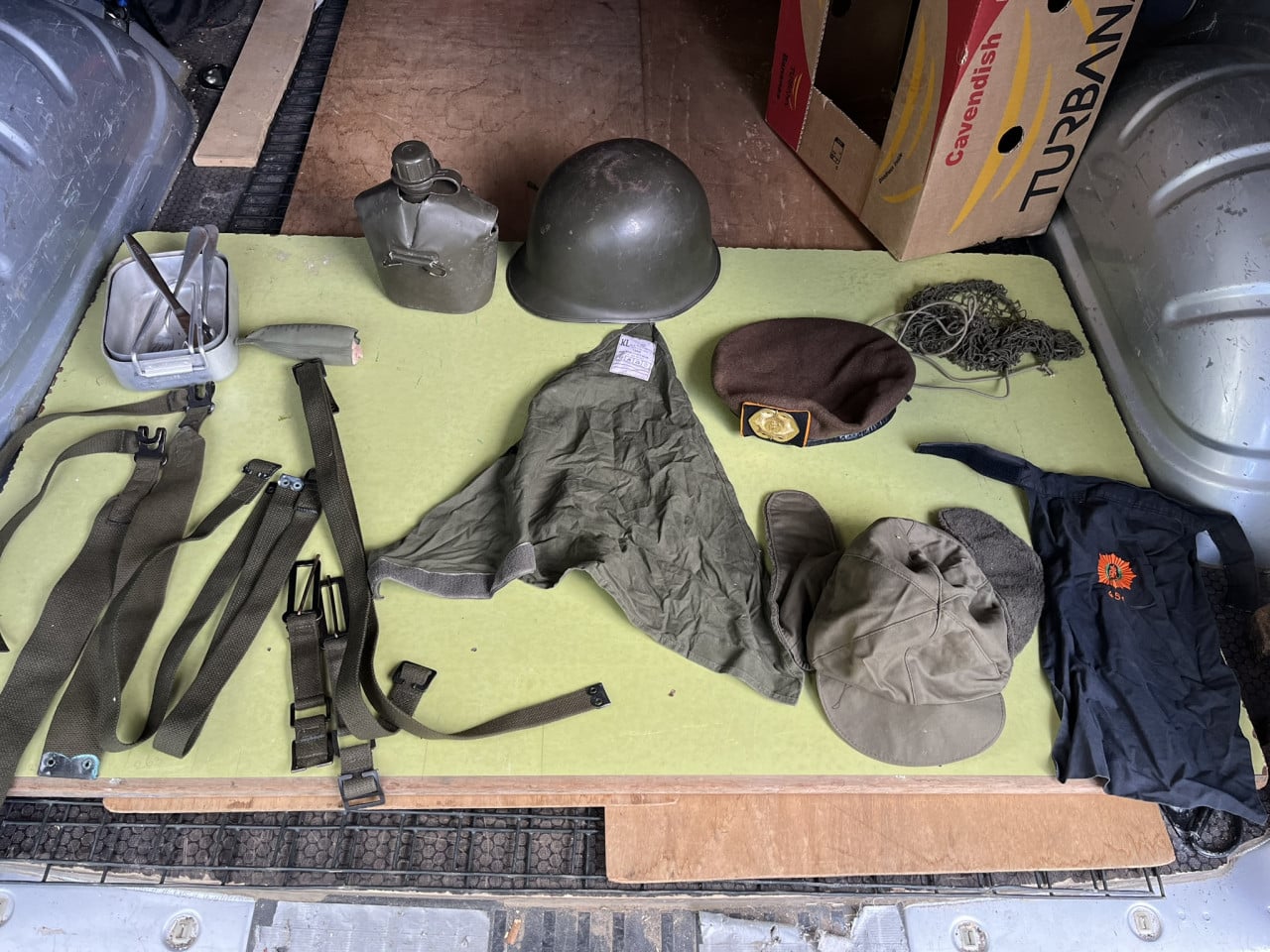 Militaire spullen