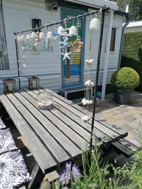 Zware picknicktafel