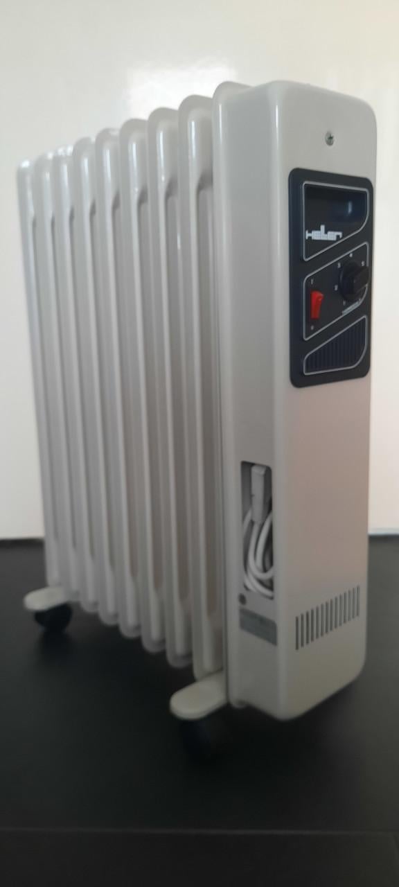 Oliegevulde radiator kachel