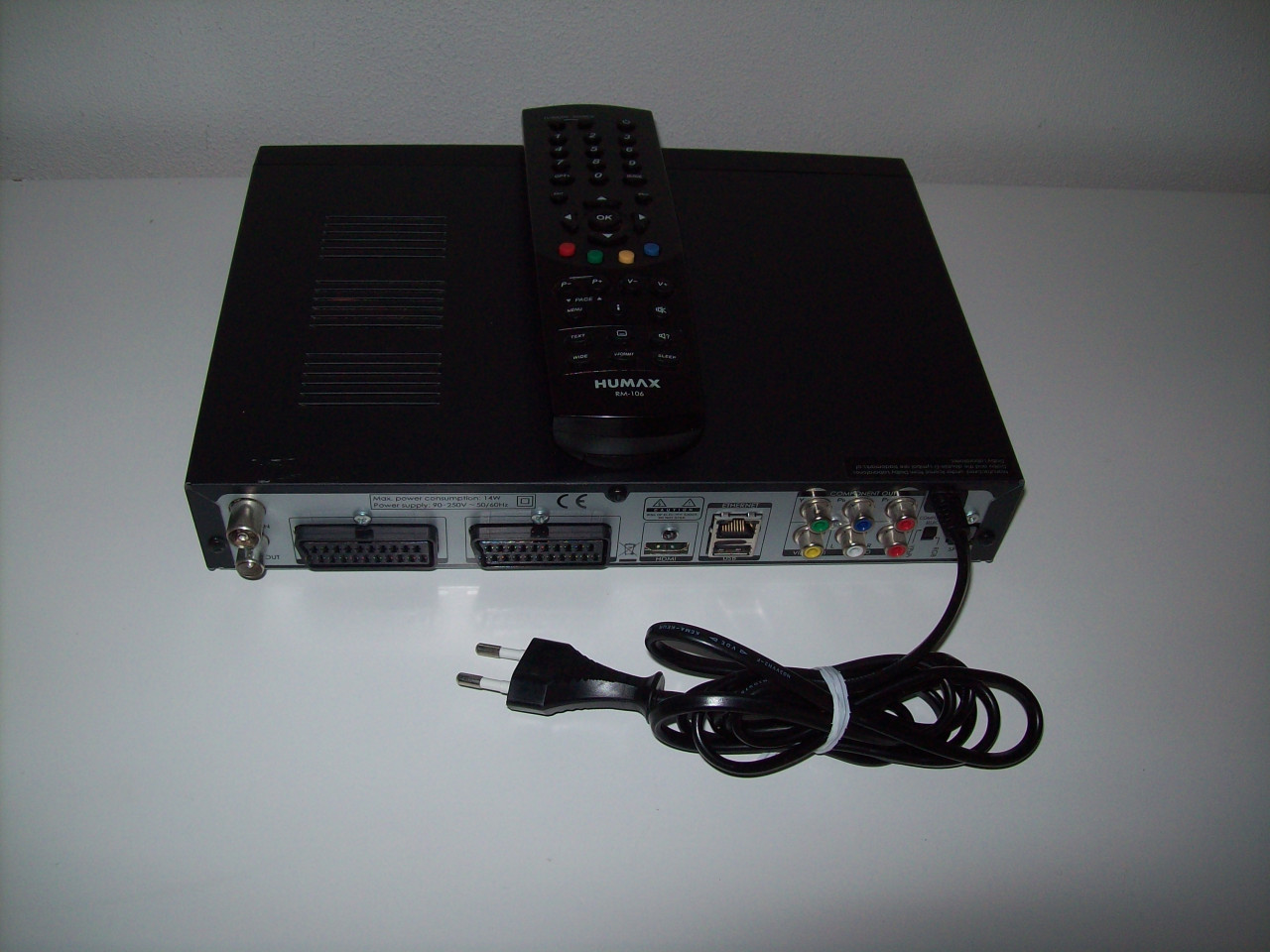 HUMAX 5000c FULL HD DECODER COMPLEET 15 €