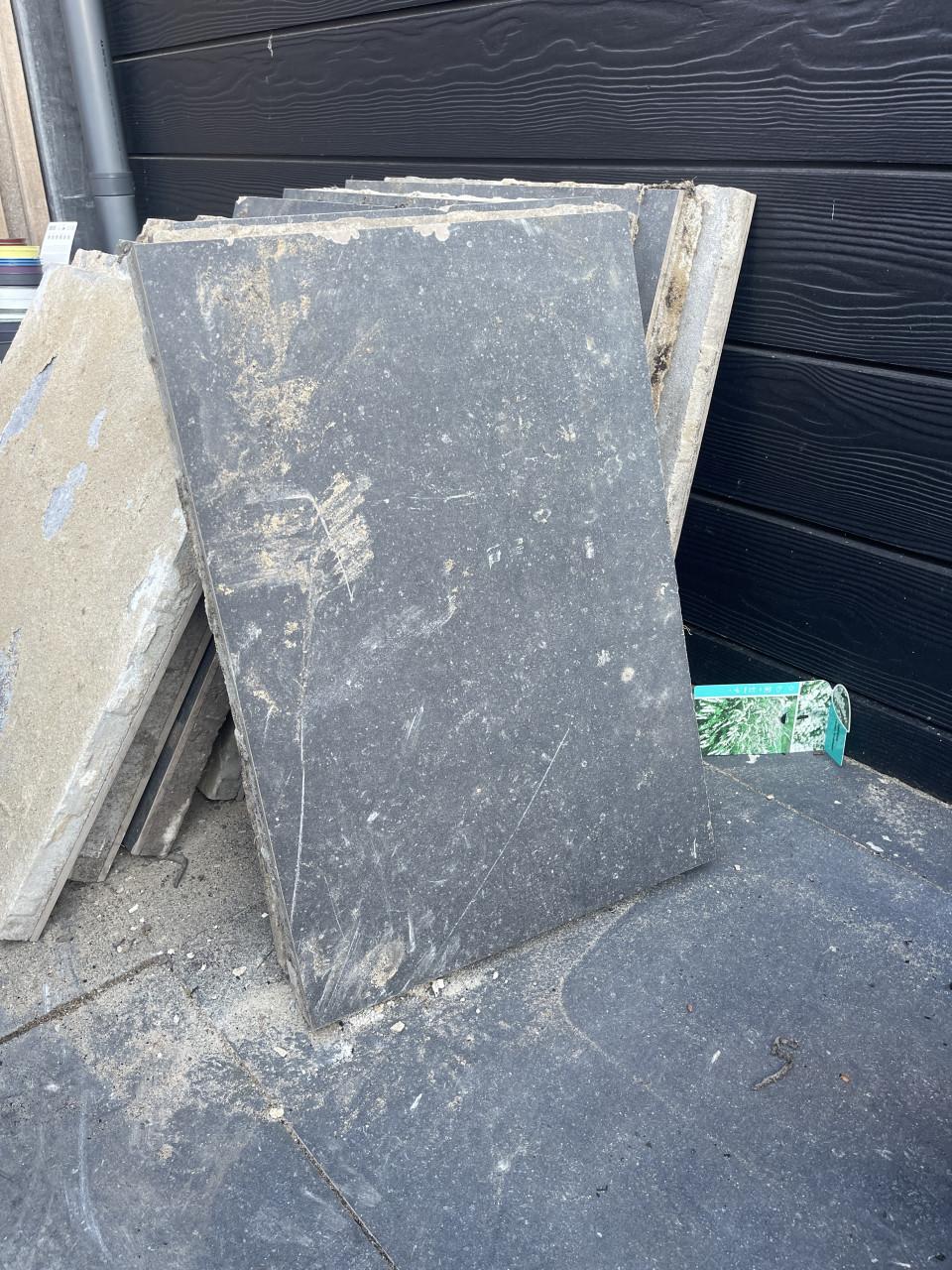 Tuin tegels natuursteen 60 cm x 60 cm