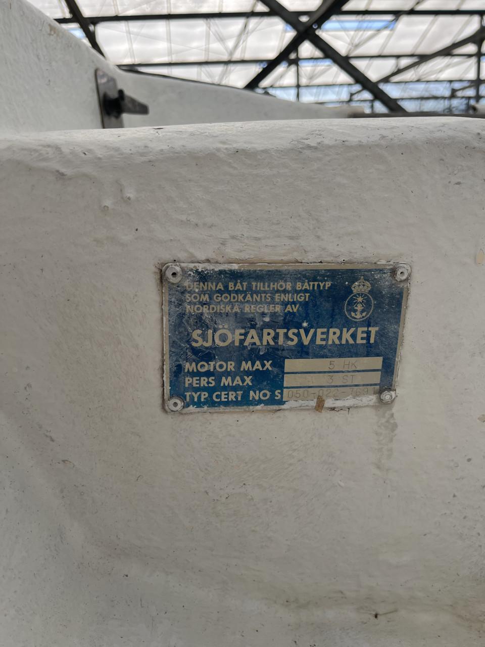 Polyester boot zsm weg!