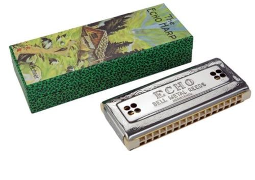 Mondharmonica The Echo Harp van M. Hohner